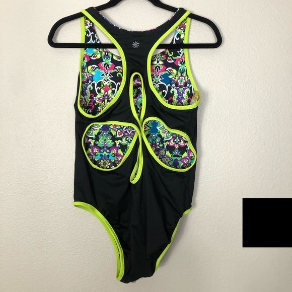 Athleta Multicolor reversible One Piece Swimsuit - Picture 4 of 6